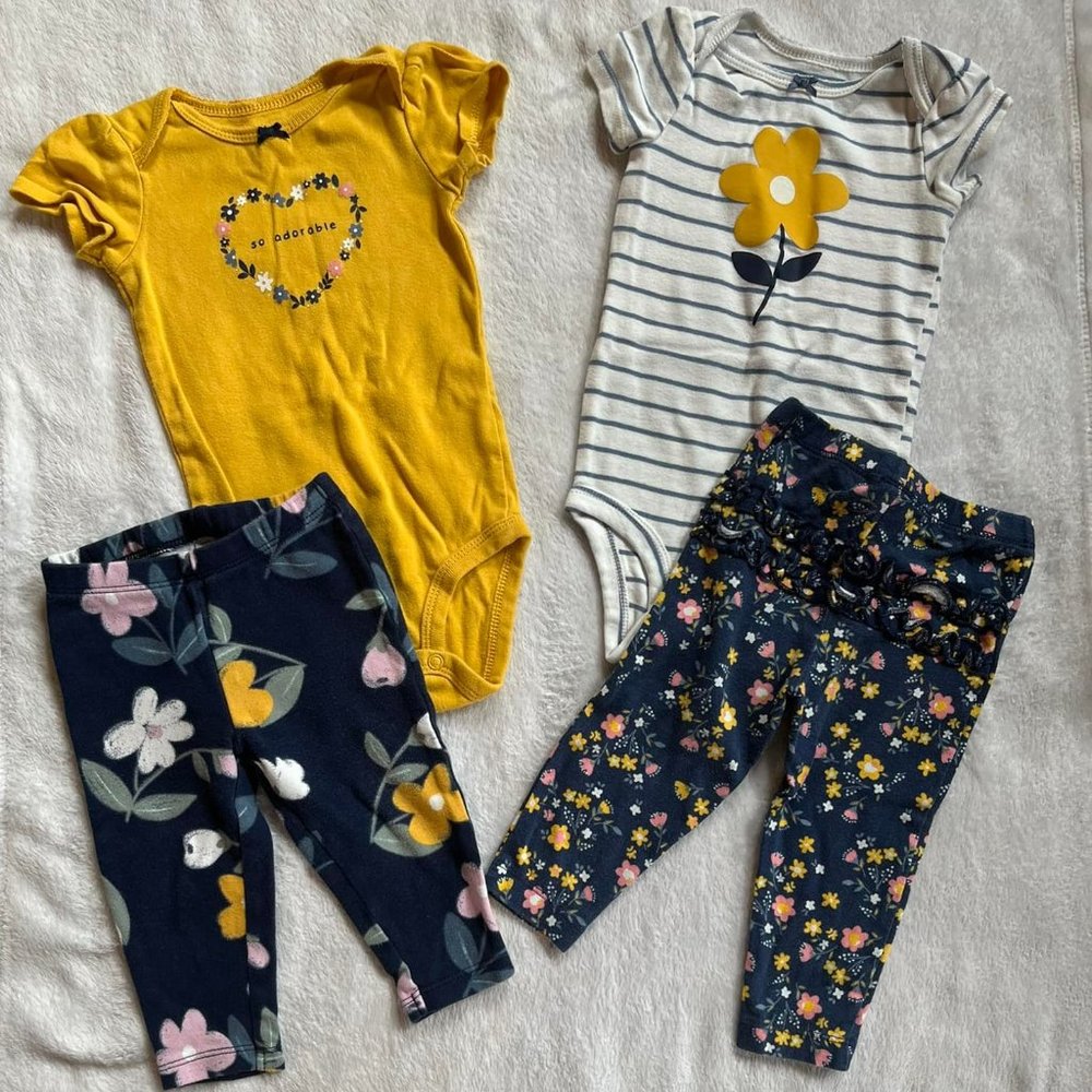 4 piece outfit set